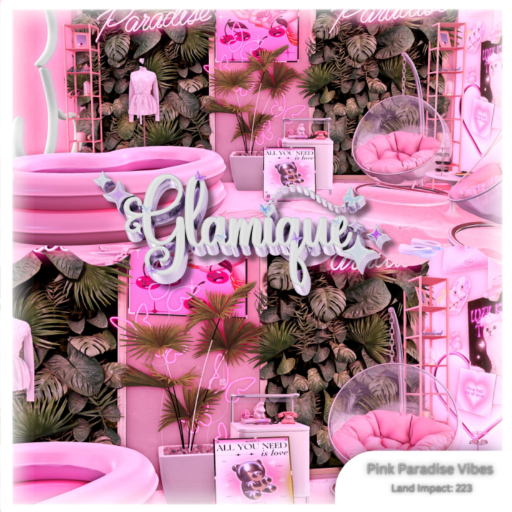 Glamique: Pink Paradise Vibes Premade