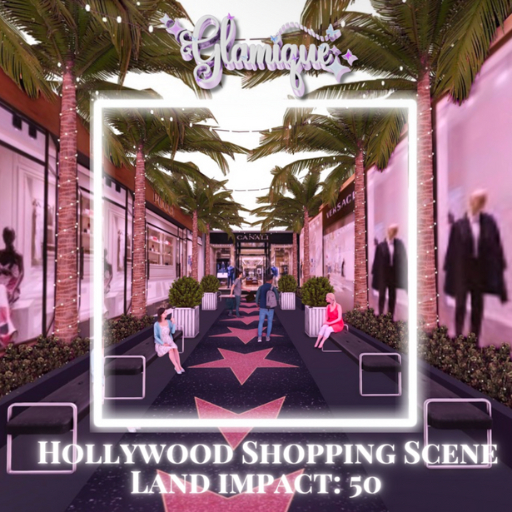 Glamique: Hollywood Shopping Scene Premade