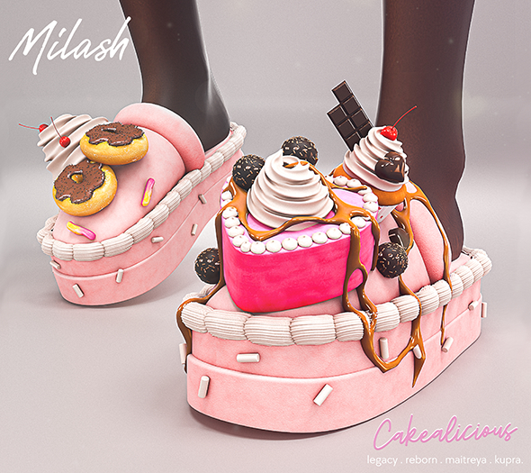 Milash : Cakealicious Slippers / Icon-Pack
