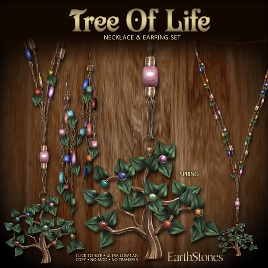 EarthStones Tree of Life Set - Spring (BOX)