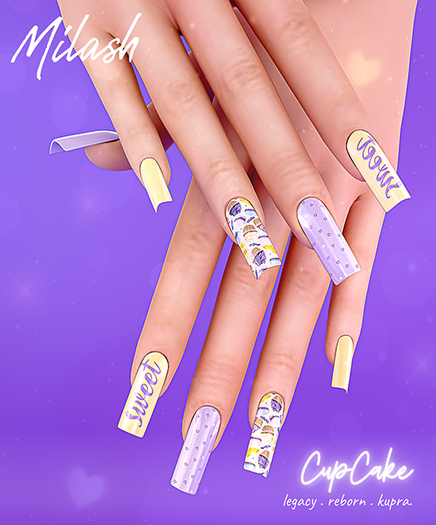 Milash : CupCake Nails / Square S