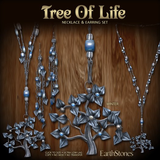 EarthStones Tree of Life Set - Winter (BOX)