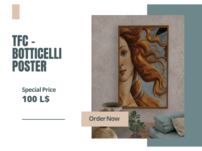 TFC - Botticelli framed poster