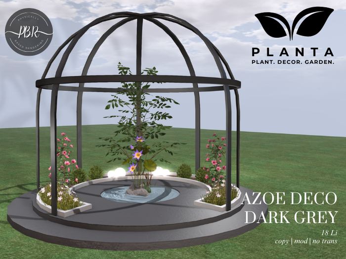 Planta - Azoe Deco Dark Grey