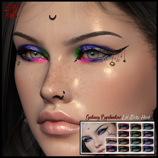 +EXO+ GALAXY EYESHADOW EVOX
