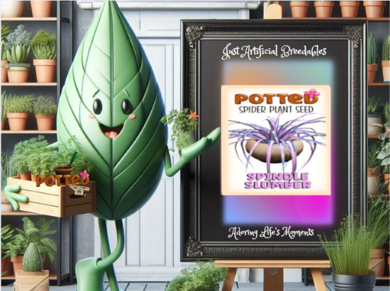 Potted: Spider Plant Seed: Spindle Slumber