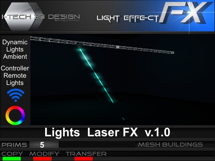 [I-T3D] Lights  Laser FX  v.1.0