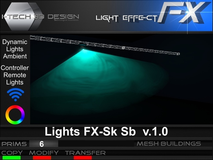 Second Life Marketplace - [I-T3D] Lights FX-Sk Sb v.1.0