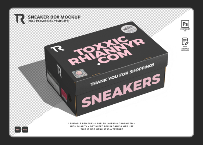 [TR] Sneaker Box Mockup 1