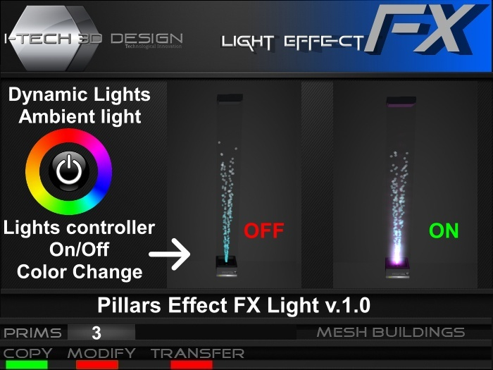 [I-T3D] Pillars Effect FX Light v.2.0