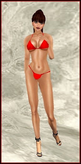 Red Micro Mini Bikini