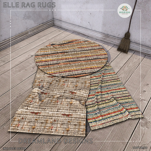 DD Elle Rag Rugs Set
