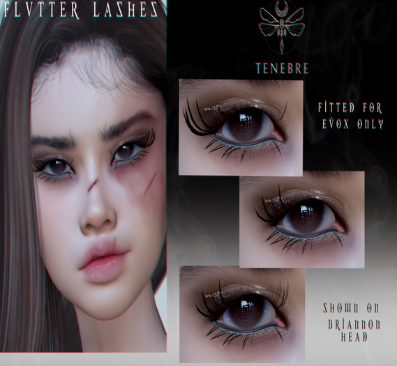 ..TENEBRE.. Flutter Lashes