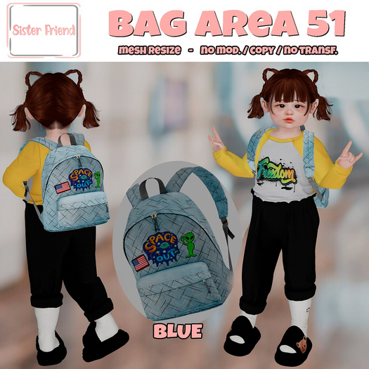 SF Bag Area 51 - BLUE
