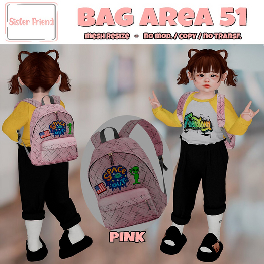 SF Bag Area 51 - PINK
