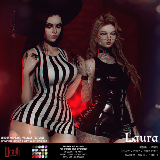 - wraith - Laura Dress - {REBORN FATPACK}
