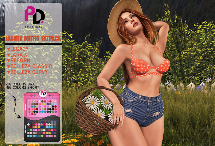 :: Polka Dots :: Jasmin Outfit Fatpack
