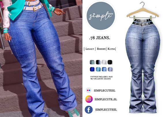 [simpleCUTE]  78 Jeans - Light  //ADD ME//