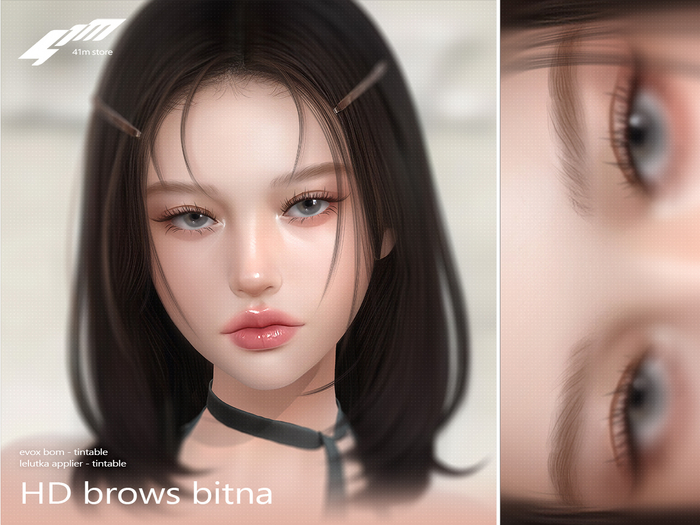 41m / HD Brows Bitna / Lelutka EvoX