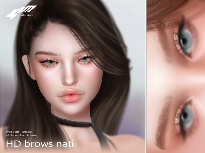 41m / HD Brows Nati / Lelutka EvoX