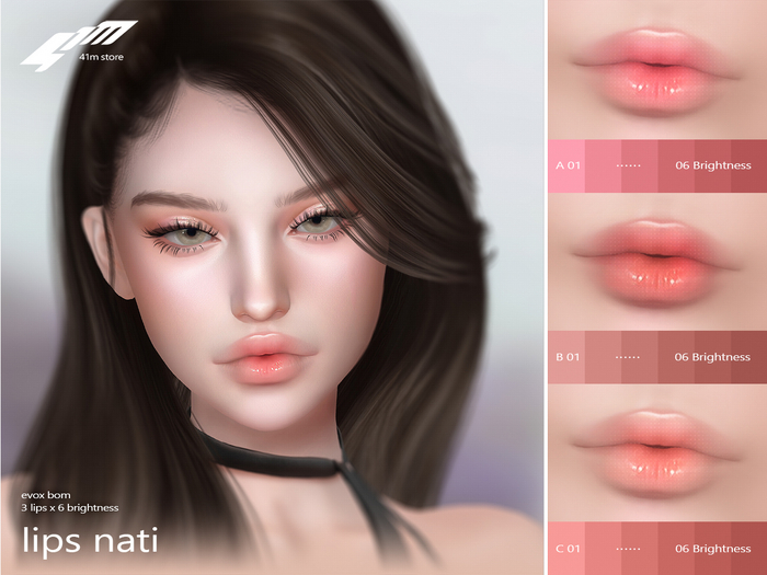 41m / Lips Nati / EvoX: 18 Colors