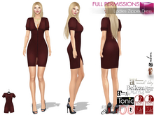 Full Perm Female Full Front Zip Mini Dress Maitreya 5.3 LaraX Belleza Slink Tonic Ocacin Ebody Reborn Legacy