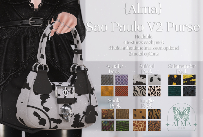 {Alma} Sao Paulo Purse V2 (Fatpack)