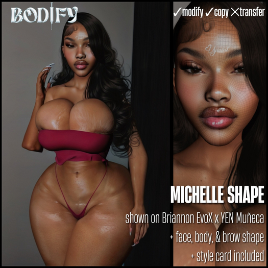 [BDFY] Michelle Shape + Style Card