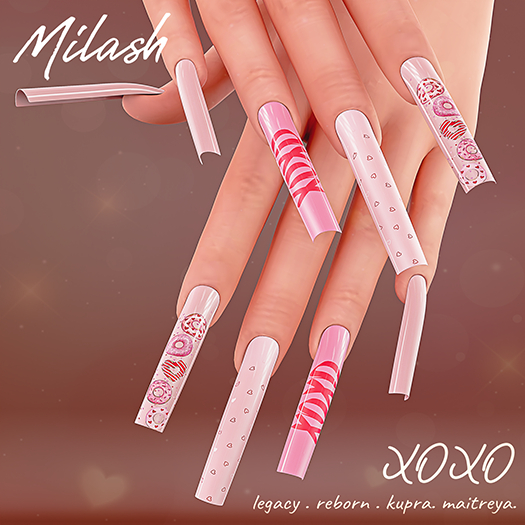 Milash : XOXO Nails / Square XL