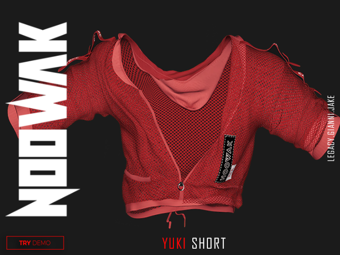 [ NOOWAK ] Yato Jacket -  Red