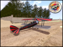 EarlyBirds Moth G-AJHS Black&Red