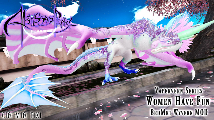 {WOMEN HAVE FUN} BrdMrt Wyvern MOD