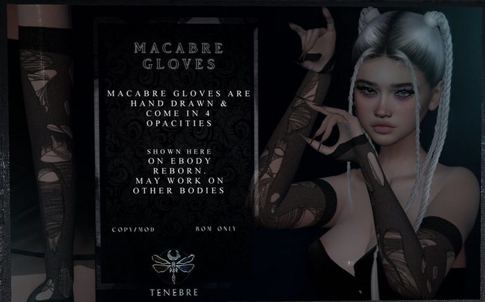 ..TENEBRE..  Macabre Gloves