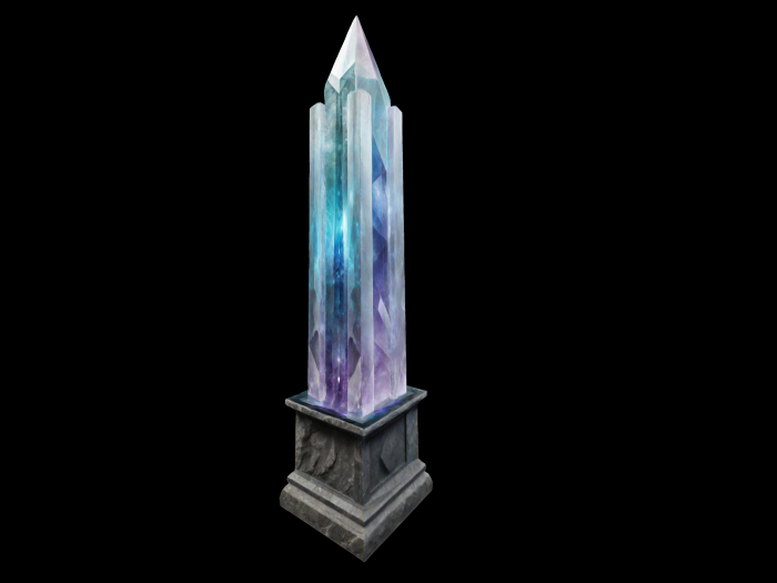 HB: Crystal Pylon Statue FuLL PERM