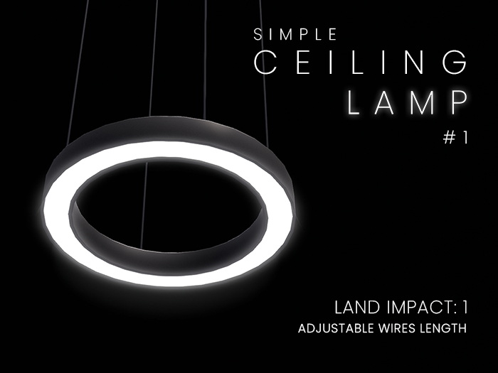 [FWC] Simple Ceiling Lamp #1