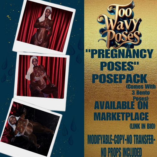 "TWP PREGNACY POSES" 3PK TWP