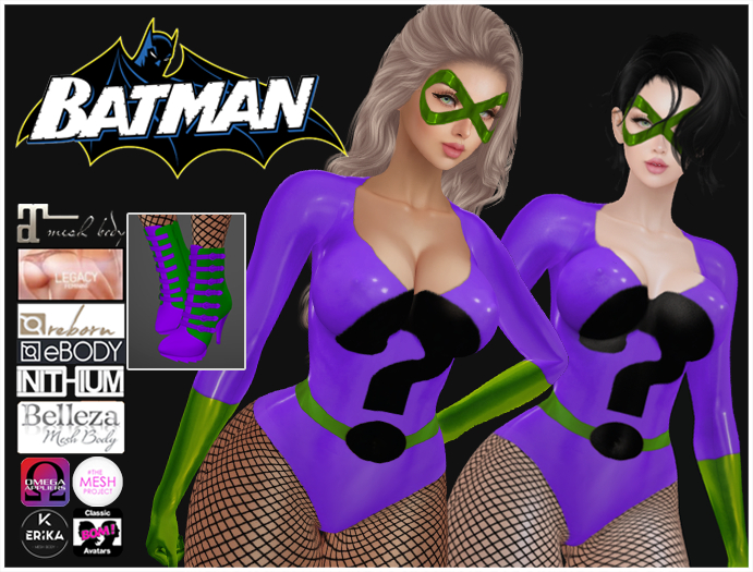 -Infinity- Henchwomen Riddler Purple
