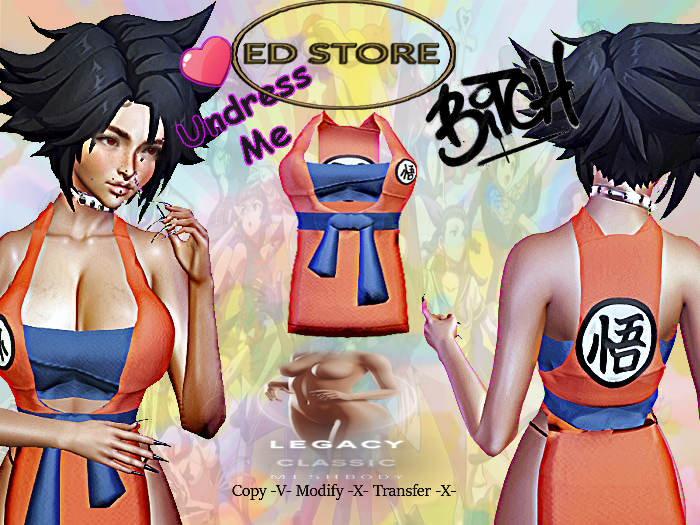 EDStore - GI Keikogi - Edition Goku HD- Red -(Legacy)