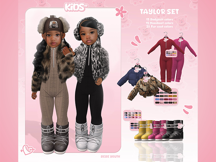 KIDS.Co - 'Taylor Bodysuit' [Fatpack]