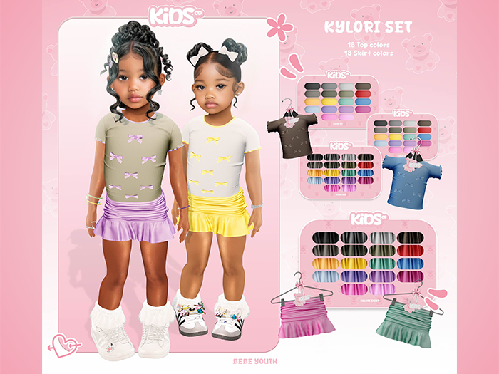 KIDS.Co - 'Kylori Bow Top' [Fatpack]
