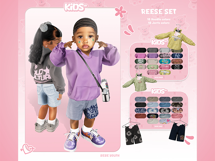 KIDS.Co - 'Reese Jorts' [Fatpack]