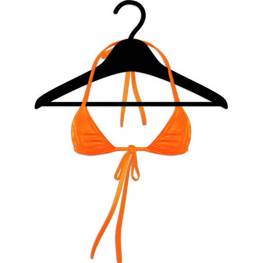Second Life Marketplace - Melange: Amina Bra [Orange]