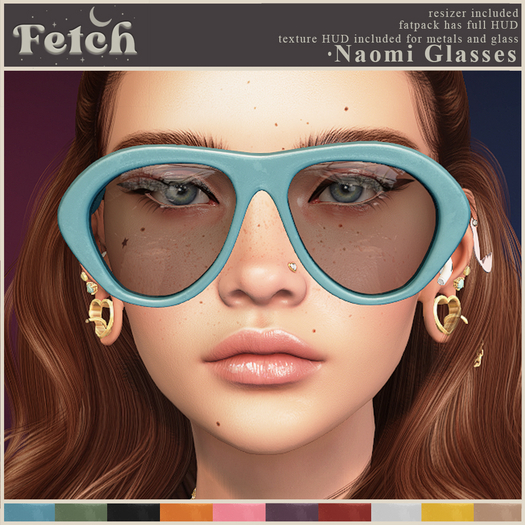 [Fetch] Naomi Glasses - FATPACK
