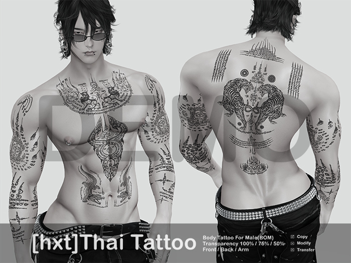 [hxt]Thai Tattoo Demo