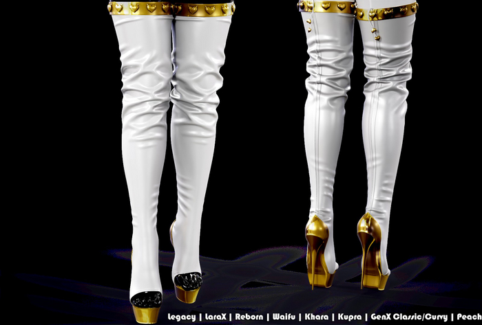Vog High Boots White