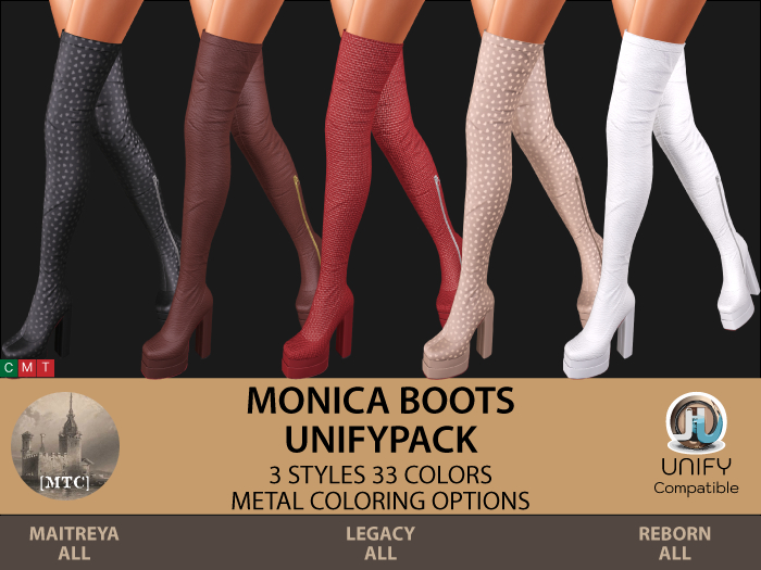 [MTC] Monica Boots Unifypack