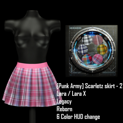 [Punk Army] Scarletz skirt - 2 (add me)