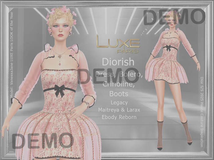 LUXE Paris DEMO DIORISH Womens Ensemble