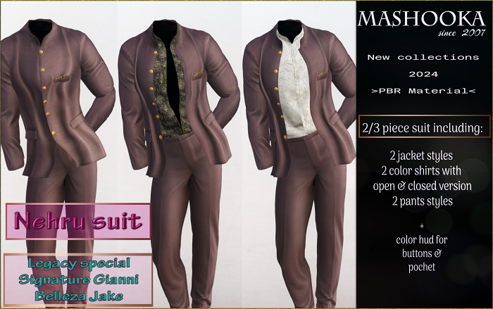 Nehru suit Buccaneer 