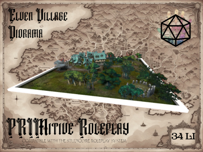 PRIMitive Roleplay - Diorama Elven Village
